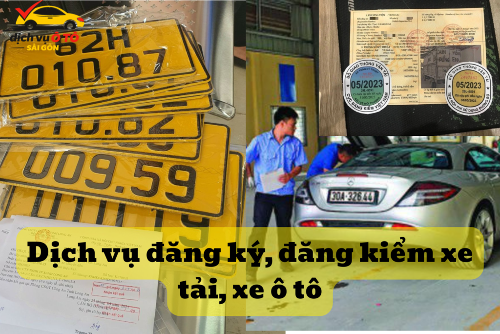 dịch vụ đăng ký đăng kiểm xe ô tô