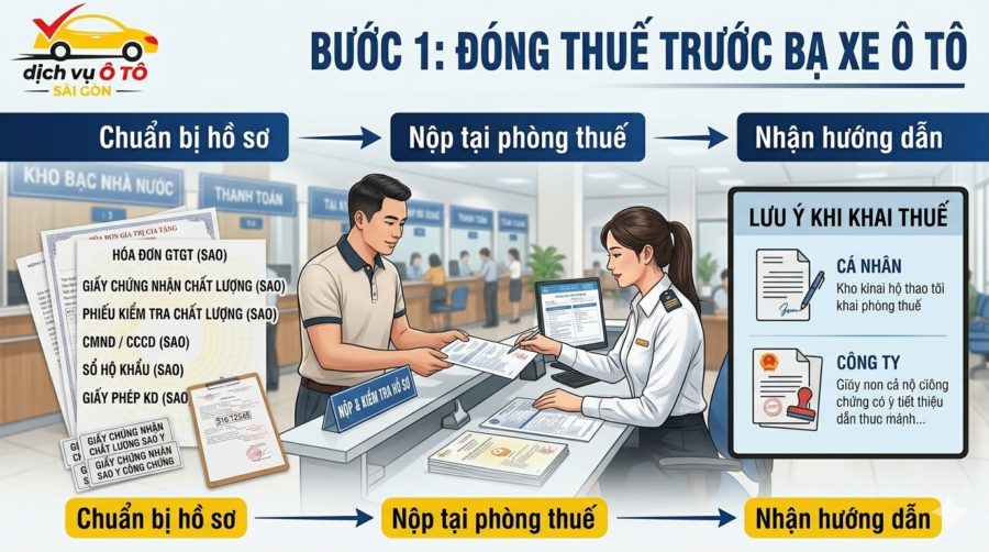 nop thue truoc ba
