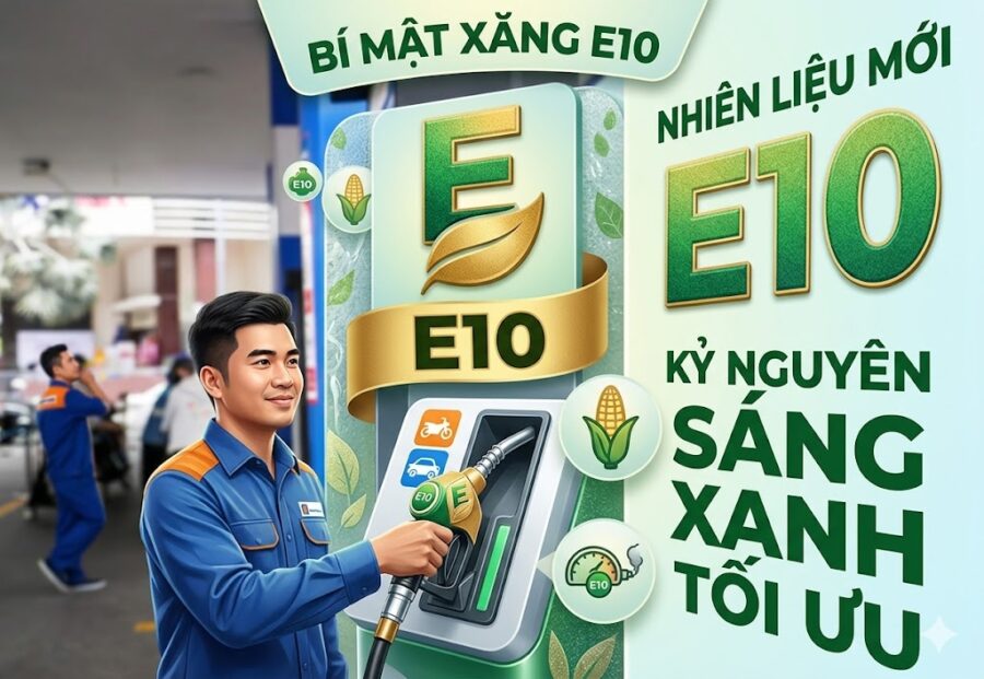 Xăng E10 có khiến xe hao xăng, máy yếu?
