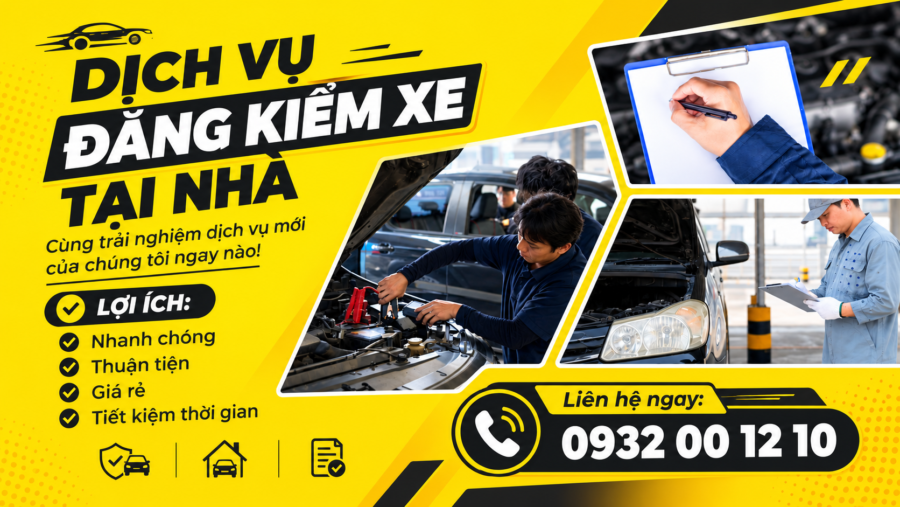 dịch vụ đăng kiểm tại nhà