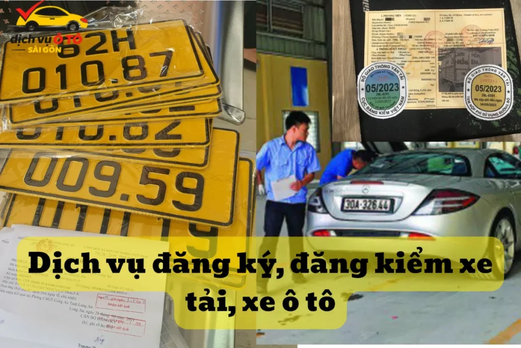dịch vụ đăng ký đăng kiểm xe ô tô