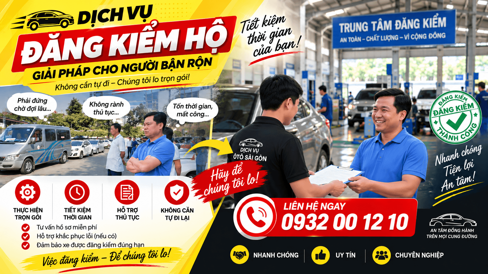 dịch vụ đăng kiểm hộ ở tphcm