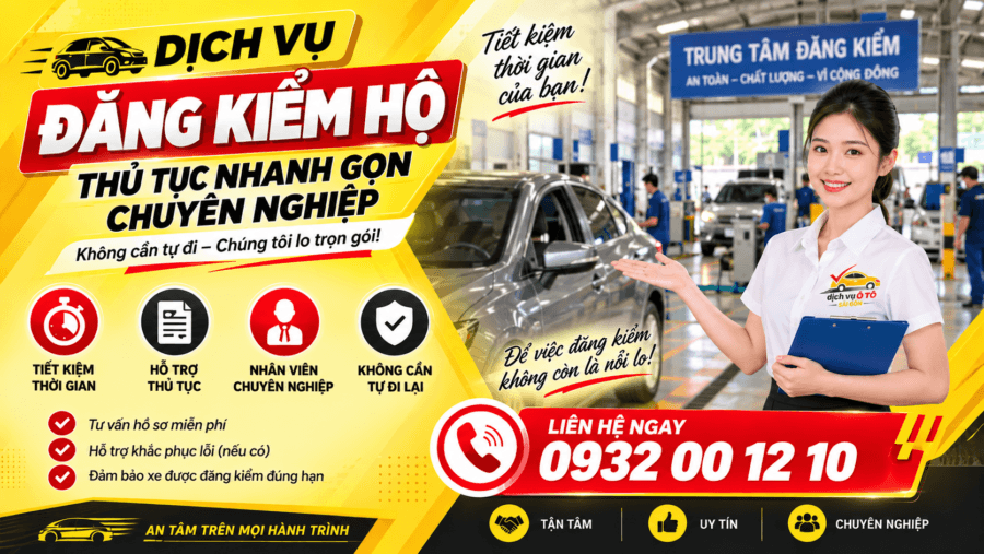 dịch vụ đăng kiểm hộ 