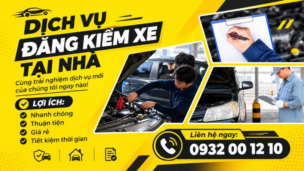 dịch vụ đăng kiểm tại nhà